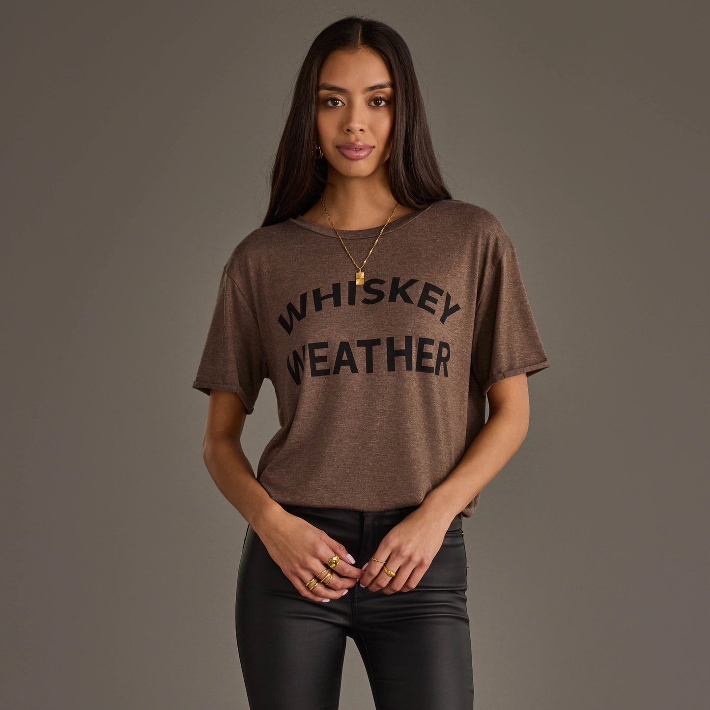 Whiskey Weather Tee