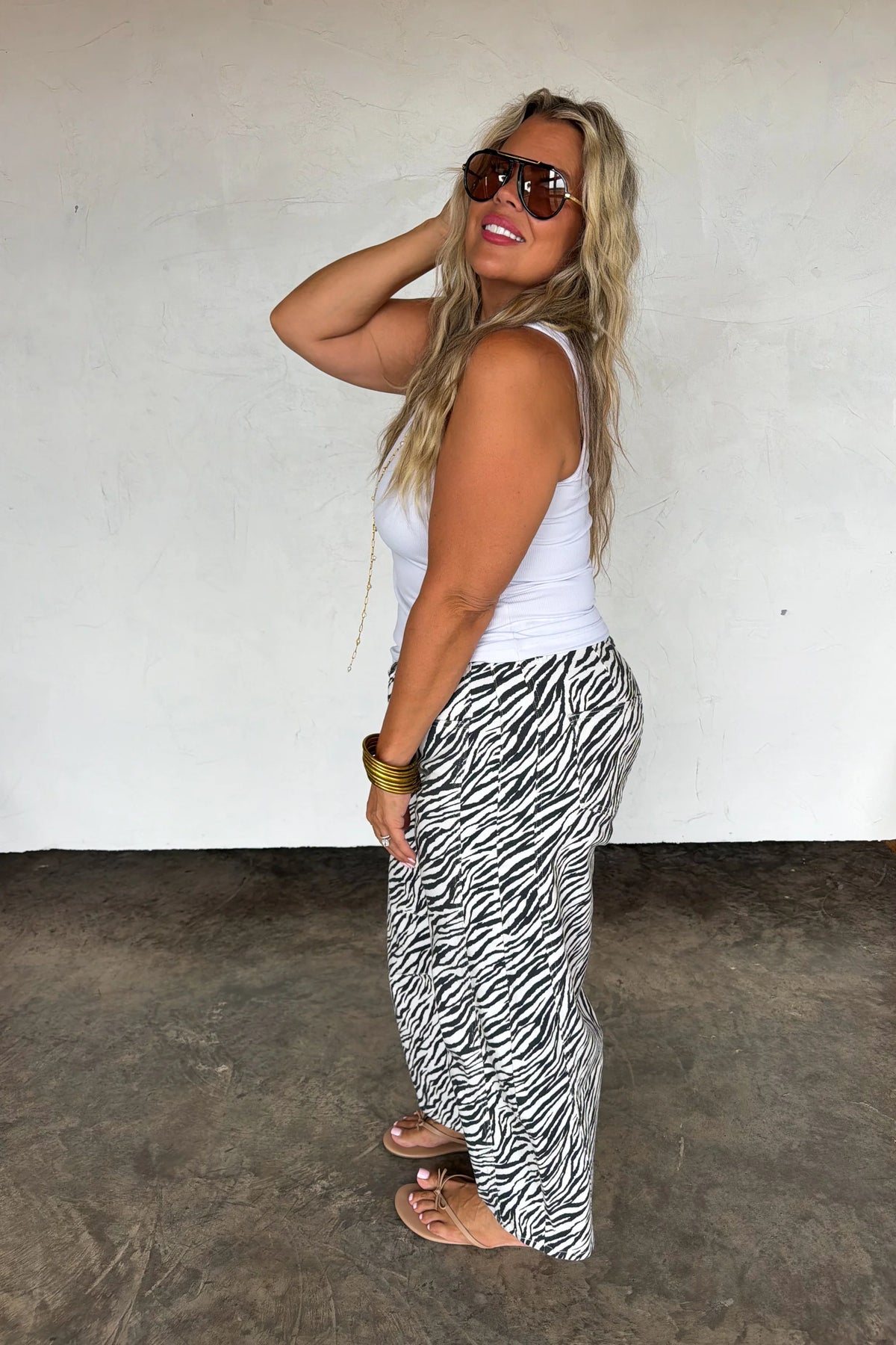 Zebra Bex Barrel Jeans PREORDER
