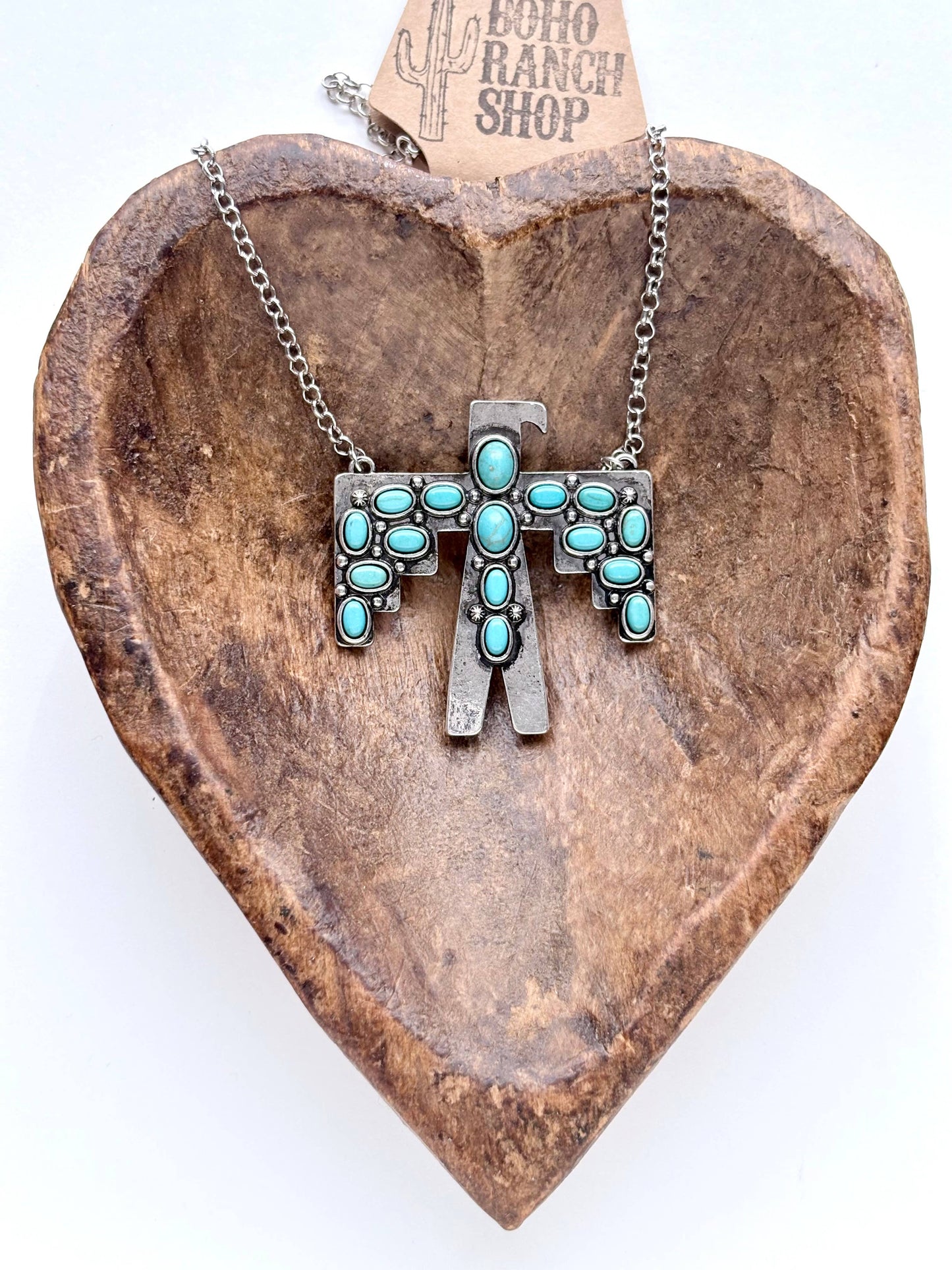Thunderbird Pendant Necklace
