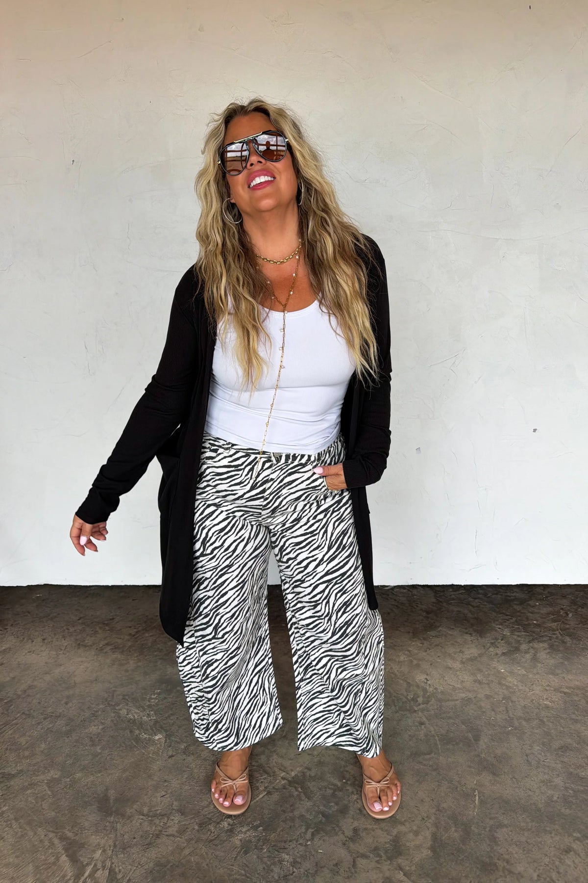 Zebra Bex Barrel Jeans PREORDER